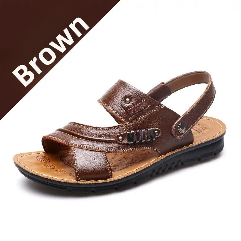 Genuine Leather Cowhide Sandals